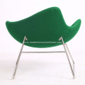 Wool Fabric K2 Sled Chair